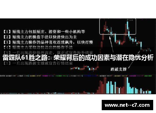 雷霆队61胜之路:荣耀背后的成功因素与潜在隐忧分析 雷霆队61胜之路:荣耀背后的成功因素与潜在隐忧分析